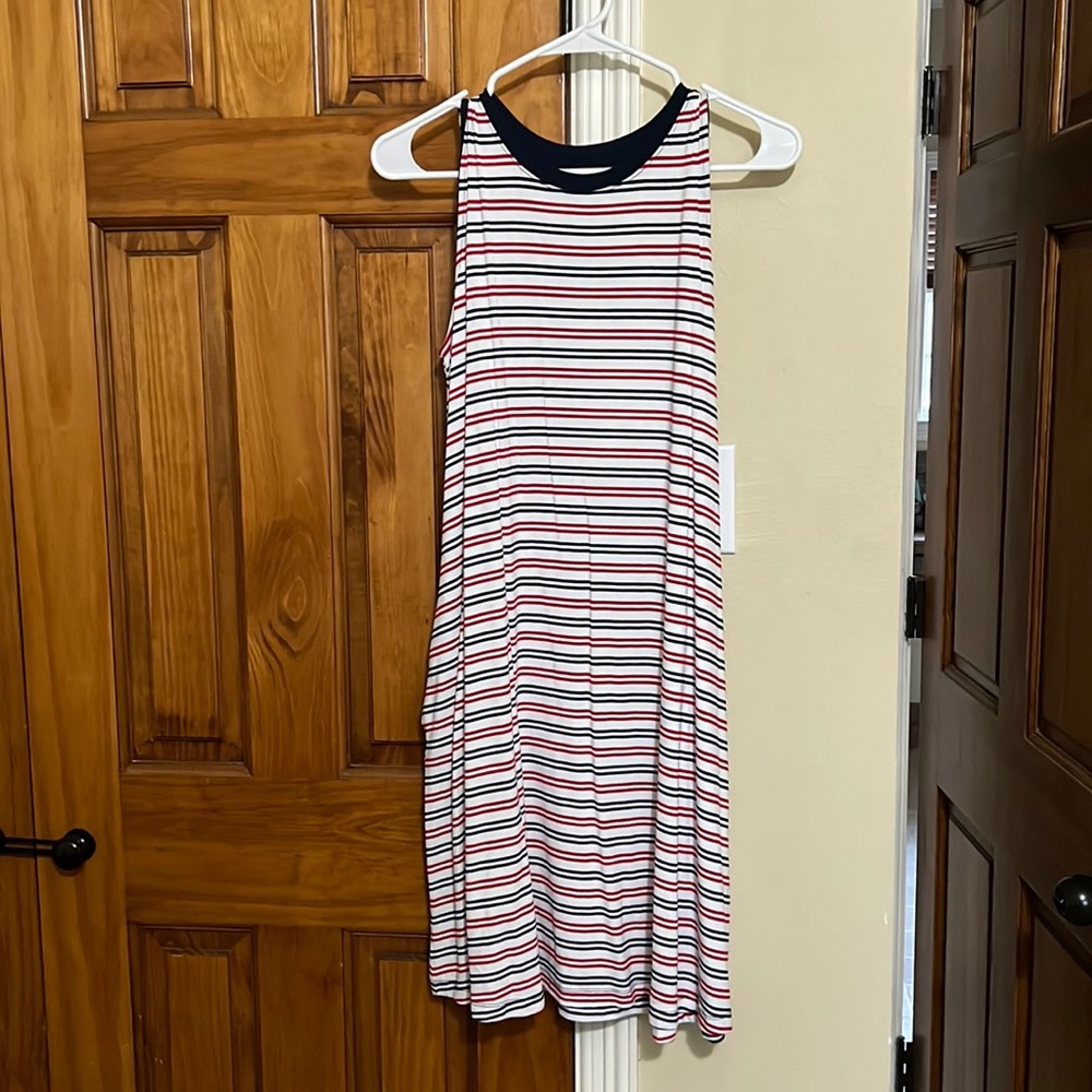 Striped Tank Top Dress